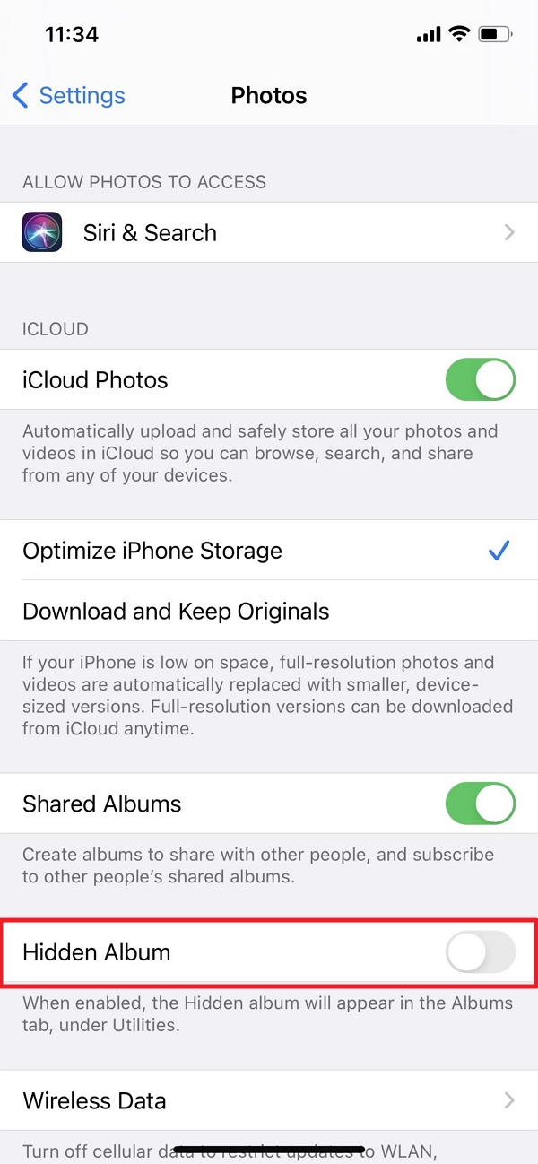 how to lock hidden videos on iphone