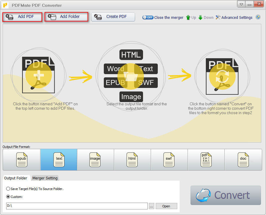 convert pdf to html5