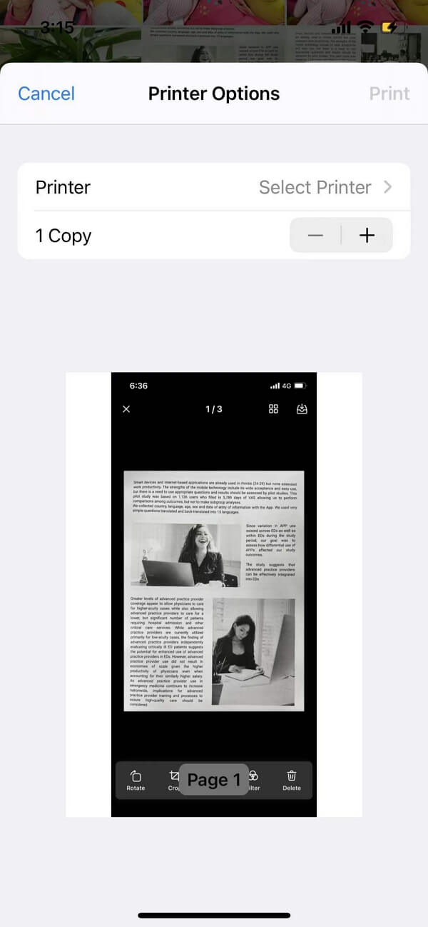 Comment Convertir Une Image En PDF Sur Un IPhone