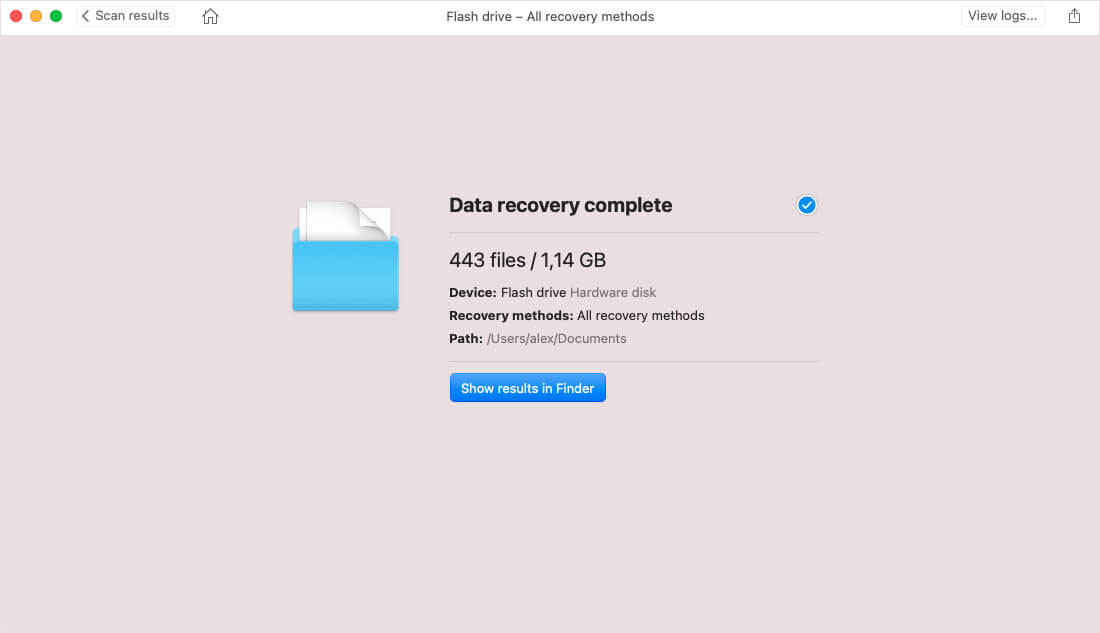 restore from time machine backup