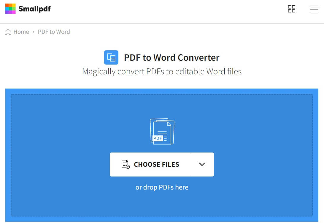 pdf to word converter online