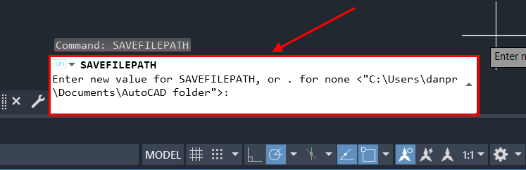 savefilepath command in command window