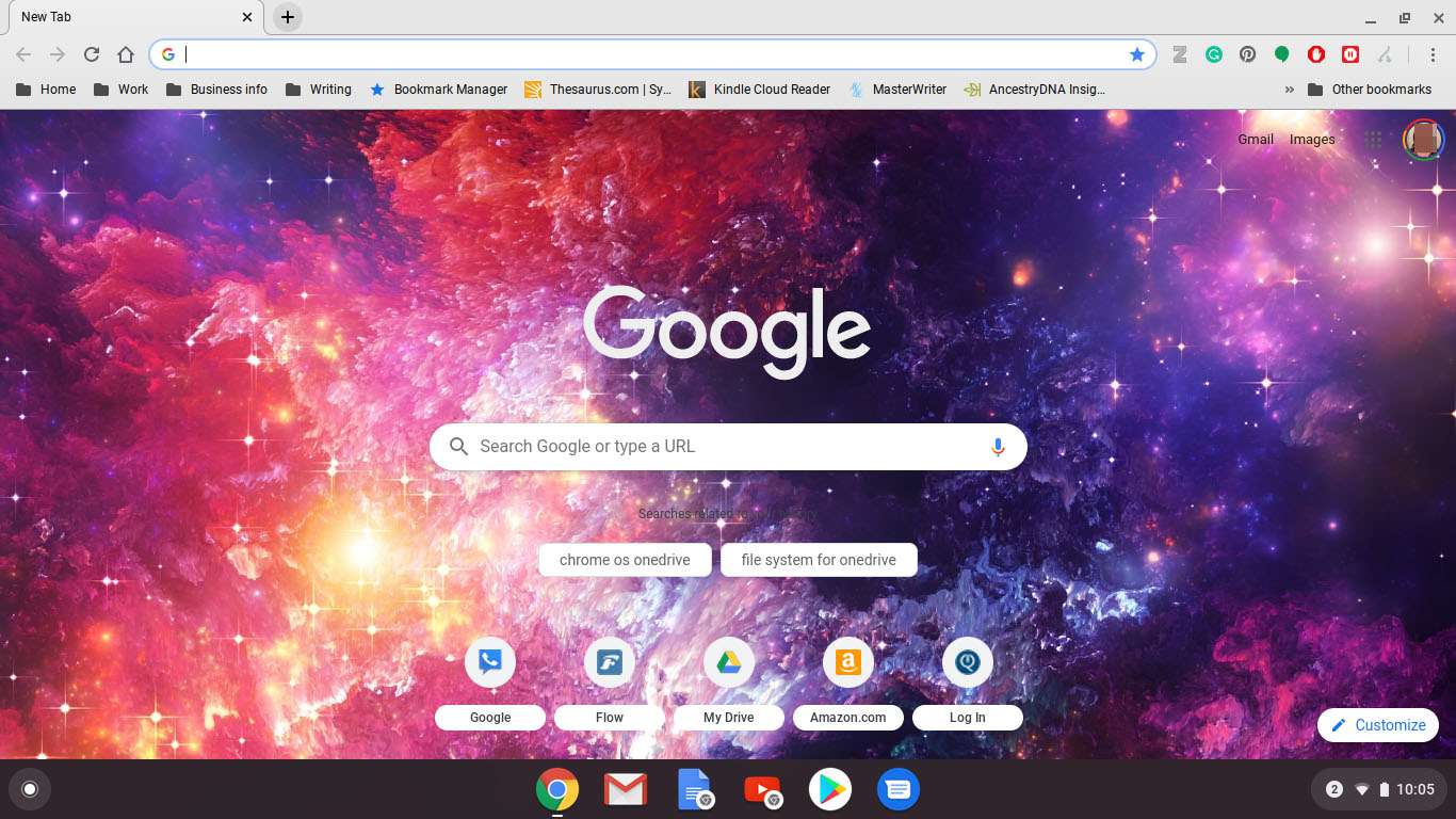 Google Chrome on Chromebook.