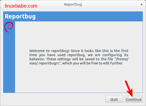 Reportbug