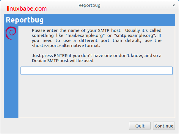 Reportbug