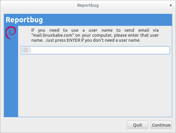 Reportbug