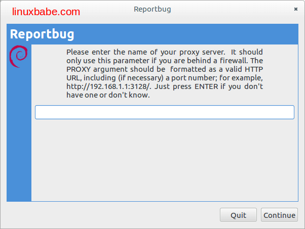 reportbug