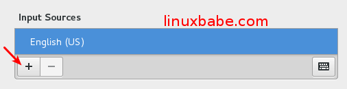 add input source in gnome