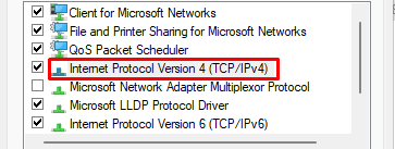 ipv4 properties