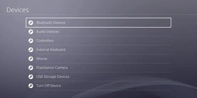 ps4 bluetooth devices