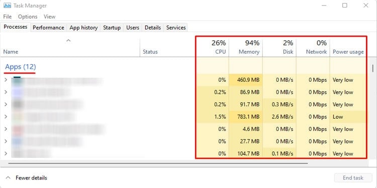 task manager end task