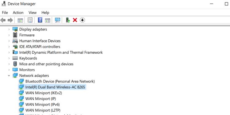 Network Adapter Settings Windows