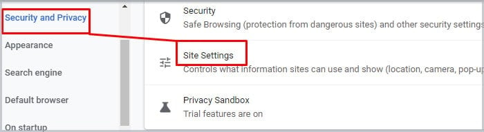 site-settings