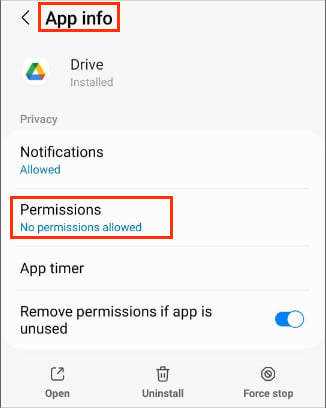 App-permissions-for-Google-Drive-app-Android