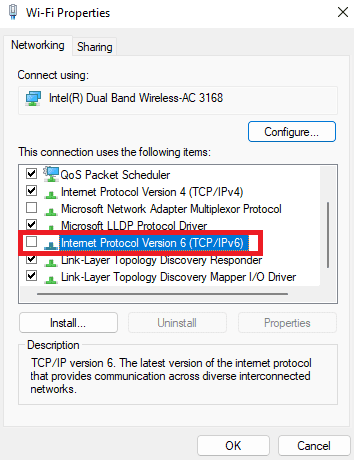 DisableIPv6Settings