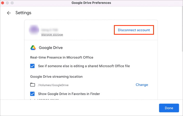 Disconnect-Google-Drive-account-Mac