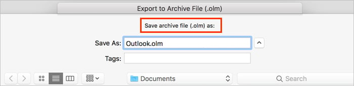 Export-Outlook-olm-file-Mac