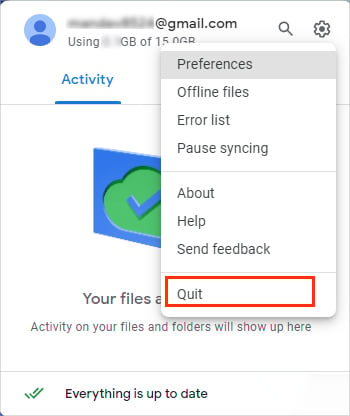 Quit-Google-Drive-app-on-Windows