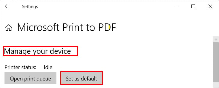 Set-as-default-printer-windows-10-settings-app