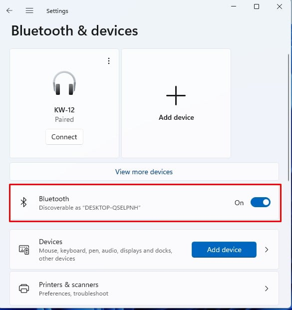 SettingsBluetoothON