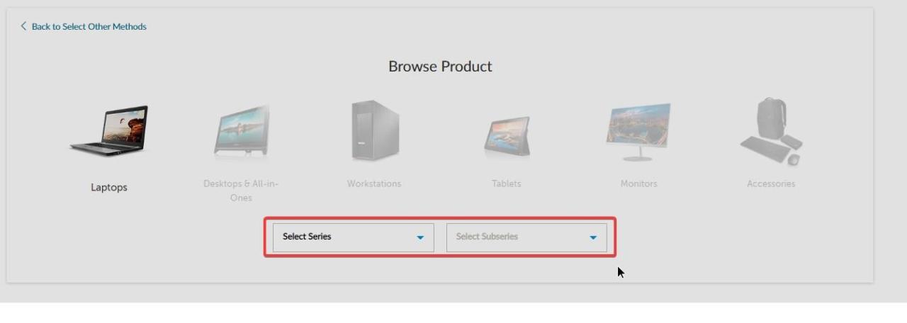 select series lenovo site