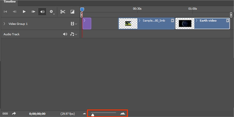 Zoom-in-out-video-clip-timeline