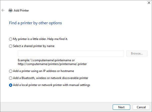 add-a-local-printer