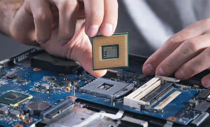 cpu in motherboard