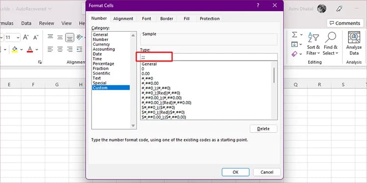 custom-type-excel