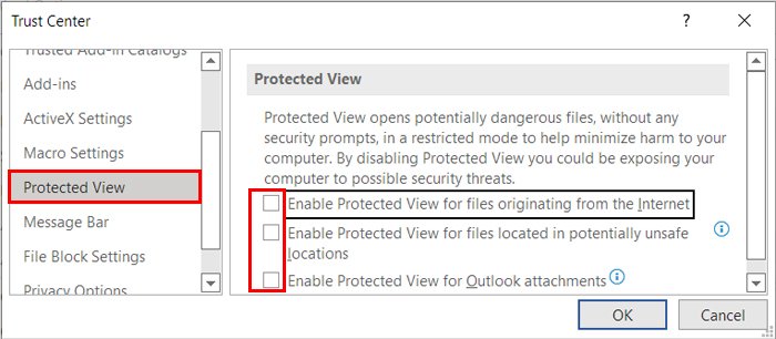 disable-protected-view-word