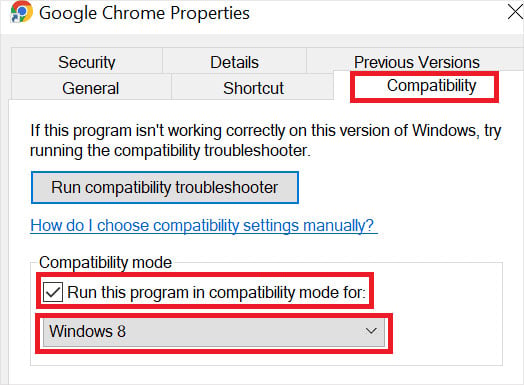 google-chrome-run-in-compatibilty-mode