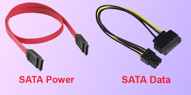 sata data and sata power