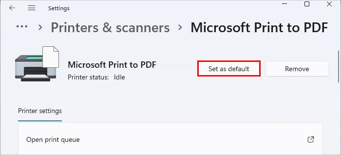 set-as-default-windows-11-printer