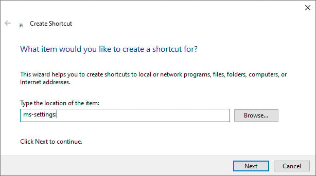 settings-shortcut