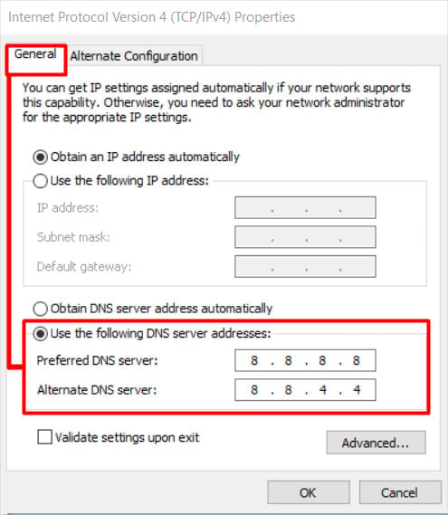 using-google-dns-ip