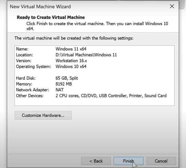 vmware-virtual-machine-settings