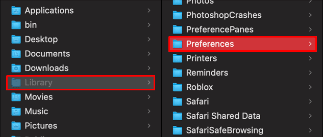 library-preferences