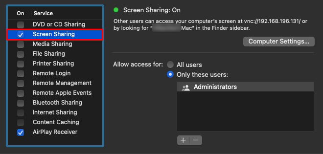 screen-sharing